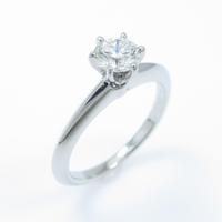 ティファニー ダイヤモンドリング 0．33ct・I・VVS1・3EXT