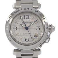 カルティエ W31029M7 パシャC GMT 自動巻