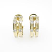 K18YG ダイヤモンドピアス