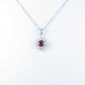 PT ルビーネックレス