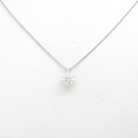 【リメイク】プラチナダイヤモンドネックレス 0．606ct・H・I1・VG
