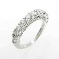 PT ハーフエタニティ ダイヤモンドリング