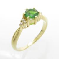 K18YG クロムダイオプサイトリング