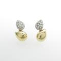 K18YG／K18WG ダイヤモンドピアス