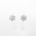 【リメイク】プラチナダイヤモンドピアス 0．329ct・0．330ct・G・I1・GOOD