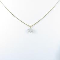 【新品】K18YG ダイヤモンドネックレス 0．317ct・G・SI2・VG