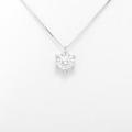 【新品】プラチナダイヤモンドネックレス 0．325ct・E・SI2・VG