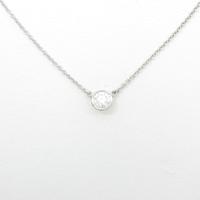 ティファニー バイザヤード ネックレス 0．31ct・H・VS1・EXT