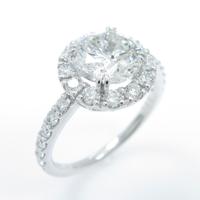 【リメイク】プラチナダイヤモンドリング 1．509ct・G・SI2・VG