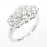 K18WG ダイヤモンドリング