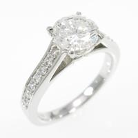 【リメイク】プラチナダイヤモンドリング 1．011ct・F・SI2・G