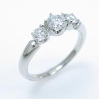 4゜C ダイヤモンドリング 0．254ct・E・VVS2・VG