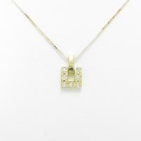 K18YG ダイヤモンドネックレス