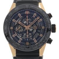 タグ・ホイヤー CAR2A5A．FT6044 カレラ・キャリバーホイヤー01クロノ PVDxRG 自動巻