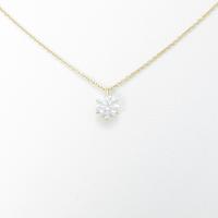 【リメイク】K18YG ダイヤモンドネックレス 0．543ct・D・VS1・VG