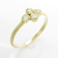 アガット ダイヤモンドリング