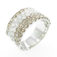 K18WG ダイヤモンドリング