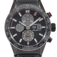 タグ・ホイヤー カレラ・キャリバーホイヤー01クロノ PVD・AIR?K5 LIMITED 自動巻