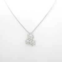 PT フラワー ダイヤモンドネックレス