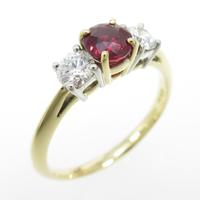 ティファニー スリーストーン リング