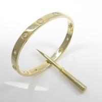 カルティエ ラブブレスレット フルダイヤ