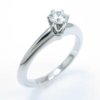 ティファニー クラッシックソリティア リング 0．19ct・G・VVS1・3EXT