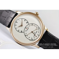 ジャケドロー　J007033200　グラン・セコンド・カンティエーム アイボリーエナメル