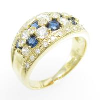 K18YG サファイヤリング