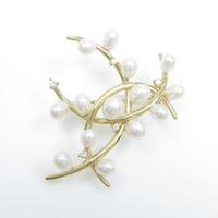 タサキ タンスイパールブローチ