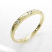 【リメイク】K18YG ダイヤモンドリング5％引き