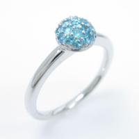 K18WG トルマリンリング