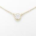 ティファニー バイザヤード ネックレス 0．30ct・F・VVS2・3EXT