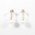 K18YG アコヤパールイヤリング