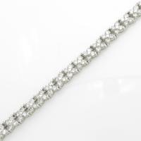 PT フラワー ダイヤモンドブレスレット