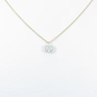 【リメイク】K18YG ダイヤモンドネックレス 0．526ct・E・VVS1・EXT