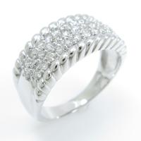 PT パヴェ ダイヤモンドリング