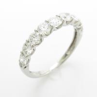 PT ハーフエタニティ ダイヤモンドリング