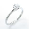 プラチナダイヤモンドリング 0．349ct・G・SI2・VG