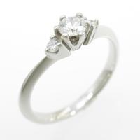プラチナダイヤモンドリング 0．186ct・F・SI2・VG5％引き