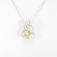 K18YG シロチョウパールネックレス10％引き