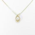 【新品】K18YG ダイヤモンドネックレス 0．245ct・G・SI2・VG
