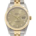 ロレックス 16233G． デイトジャスト SSxYG 自動巻