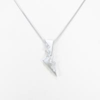 K18WG／750WG ダイヤモンドネックレス