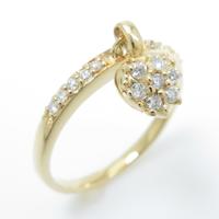 K18YG ダイヤモンドリング