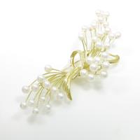 K18YG アコヤパールブローチ