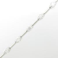 LINE ダイヤモンドブレスレット