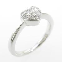 ペルリータ・ミキモト ハート ダイヤモンドリング