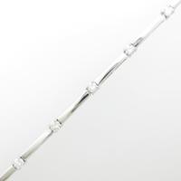 K18WG ダイヤモンドブレスレット