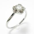 プラチナダイヤモンドリング 0．261ct・K・SI1・GOOD