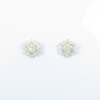 K18YG キュービックピアス